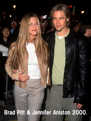 Brad Pitt & Jennifer Aniston 2000.jpg